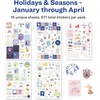 image:imageAvery  Amy Tangerine Designer Collection Planner Stickers 20 Sticker Sheets 744 Total Weekly Monthly and Daily Accessories for Journals and Calendars 6782Holiday  Seasons
