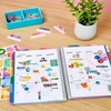 image:imageAvery  Amy Tangerine Designer Collection Planner Undated 12Month Planner with Stickers 825 x 975 Rainbow Paint Design 29880