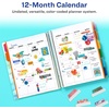 image:imageAvery  Amy Tangerine Designer Collection Planner Undated 12Month Planner with Stickers 825 x 975 Rainbow Paint Design 29880