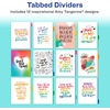 image:imageAvery  Amy Tangerine Designer Collection Planner Undated 12Month Planner with Stickers 825 x 975 Rainbow Paint Design 29880