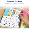 image:imageAvery  Amy Tangerine Designer Collection Planner Undated 12Month Planner with Stickers 825 x 975 Rainbow Paint Design 29880