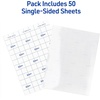 image:imageAvery Clear Laminating Sheets 9 x 12 Permanent SelfAdhesive 50 SelfLaminating Sheets Great for Protecting Documents Photos and Signs More 73601Clear