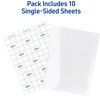 image:imageAvery Clear Laminating Sheets 9 x 12 Permanent SelfAdhesive 50 SelfLaminating Sheets Great for Protecting Documents Photos and Signs More 73601Clear