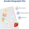 image:imageAvery Clear Laminating Sheets 9 x 12 Permanent SelfAdhesive 50 SelfLaminating Sheets Great for Protecting Documents Photos and Signs More 73601Holographic