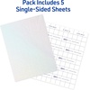 image:imageAvery Clear Laminating Sheets 9 x 12 Permanent SelfAdhesive 50 SelfLaminating Sheets Great for Protecting Documents Photos and Signs More 73601Holographic