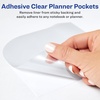 image:imageAvery Corner Pockets 6 x 6 Translucent Files for Planners and Notebooks Adhesive 2 Total 73715