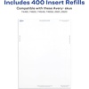 image:imageAvery Customizable Name Badge Inserts 225 x 35 White 400 Printable Name Tag Inserts 5390225 x 35