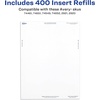 image:imageAvery Customizable Name Badge Inserts 225 x 35 White 400 Printable Name Tag Inserts 5390312 in X 214 in