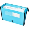 image:imageAvery Expanding File Folder Organizer 7Pocket Accordion File Organizer Black Holds 425 LetterA4Size Sheets 73550Aqua