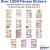 image:imageAvery Fitness Planner Stickers Pack 30 Sheets Health and Fitness 1362 Stickers for Your Planner Journal or Calendar 6787