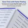 image:imageAvery Glossy Clear Address Labels Sure Feed Technology LaserInkjet 1 x 258 300 Labels 5 Packs 6521