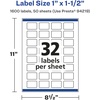 image:imageAvery Glossy Clear Rectangle Labels Sure Feed Technology 1 x 15 320 Glossy Clear Labels PrinttoTheEdge LaserInkjet Printable1 600 labels