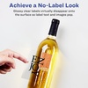 image:imageAvery Glossy Clear Rectangle Labels Sure Feed Technology 4 x 6 20 Glossy Clear Labels PrinttoTheEdge LaserInkjet Printable100 labels