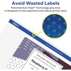 image:imageAvery Glossy Clear Rectangle Labels Sure Feed Technology 4 x 6 20 Glossy Clear Labels PrinttoTheEdge LaserInkjet Printable20 labels