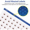 image:imageAvery Glossy Clear Round Labels Sure Feed Technology 05 Diameter 1540 Glossy Clear Labels PrinttoTheEdge LaserInkjet Printable3 850 labels