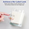 image:imageAvery Glossy Clear Round Labels Sure Feed Technology 05 Diameter 1540 Glossy Clear Labels PrinttoTheEdge LaserInkjet Printable3 850 labels