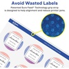 image:imageAvery Glossy Clear Round Labels Sure Feed Technology 175 Diameter 200 Glossy Clear Labels PrinttoTheEdge LaserInkjet Printable1 000 labels