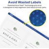image:imageAvery Glossy Clear Square Labels Sure Feed Technology 4 x 4 100 Glossy Clear Labels LaserInkjet Printable400 labels