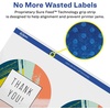 image:imageAvery Glossy White Round Labels Sure Feed Technology 35 Diameter 40 Glossy White Labels PrinttoTheEdge Permanent Adhesive LaserInkjet Printable400 labels