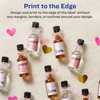 image:imageAvery Glossy White Square Labels Sure Feed Technology 1 x 1 480 Glossy White Labels PrinttoTheEdge Permanent Adhesive LaserInkjet Printable4 800 labels