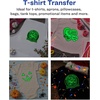 image:imageAvery Glow in the Dark Fabric Transfer Paper 85 x 11 Printable Heat Transfers for Inkjet Printers 2 Sheets 03242