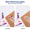 image:imageAvery Glue Stic Disappearing Purple Color 127 oz Washable Nontoxic Permanent Adhesive 1 Glue Stick 00221