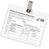 image:imageAvery Heavy Duty Badge Holders 3 x 4 100 Horizontal ID Badge Holders with Clips 2923