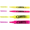 image:imageAvery HiLiter DeskPenStyle Combo Pack Smear Safe Ink Chisel Tip 24 Assorted Color Highlighters 29862
