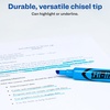 image:imageAvery HiLiter DeskStyle Highlighters Smear Safe Ink Chisel Tip 12 Fluorescent Blue Highlighters 240161 Count Pack of 1