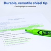 image:imageAvery HiLiter DeskStyle Highlighters Smear Safe Ink Chisel Tip 12 Fluorescent Green Highlighters 24020Fluorescent Green