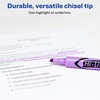 image:imageAvery HiLiter DeskStyle Highlighters Smear Safe Ink Chisel Tip 12 Fluorescent Purple Highlighters 2406012 Count Pack of 1