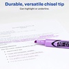 image:imageAvery HiLiter DeskStyle Highlighters Smear Safe Ink Chisel Tip 12 Fluorescent Purple Highlighters 2406012 Count Pack of 12
