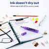 image:imageAvery HiLiter DeskStyle Highlighters Smear Safe Ink Chisel Tip 12 Fluorescent Purple Highlighters 2406012 Count Pack of 12