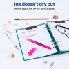 image:imageAvery HiLiter PenStyle Highlighters Smear Safe Ink Chisel Tip 12 Fluorescent Pink Highlighters 23592