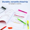 image:imageAvery HiLiter PenStyle Highlighters Smear Safe Ink Chisel Tip 6 Assorted Color Highlighters 235856 Count Pack of 1