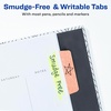 image:imageAvery Margin Ultra Tabs 25 x 1 Pastel Sparkle Shimmer Designs 16 Repositionable Page Tabs 74150
