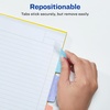 image:imageAvery Margin Ultra Tabs 25 x 1 Pastel Sparkle Shimmer Designs 16 Repositionable Page Tabs 74150