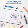 image:imageAvery MarksALot Permanent Markers Large DeskStyle Size Chisel Tip Water and Wear Resistant 12 Assorted Markers 24800