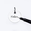 image:imageAvery Metal Rim Key Tags 6Pack 125 Diameter Tag Metal Split Ring White 300 Tags Total 13128