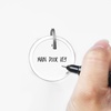 image:imageAvery Metal Rim Key Tags 6Pack 125 Diameter Tag Metal Split Ring White 300 Tags Total 13128
