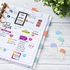 image:imageAvery Mini Ultra Tabs 1 x 15 Pastel Sparkle Shimmer Designs 32 Repositionable Page Tabs 74149