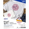 image:imageAvery Printable Heat Transfer Paper for Light Fabrics 85 x 11 Inkjet Printer Compatible 6 Sheets of Iron On Transfer Paper Great for Custom Shirts Uniforms Gifts and More 327185x11
