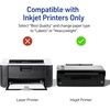 image:imageAvery Printable Heat Transfer Paper for Light Fabrics 85 x 11 Inkjet Printer Compatible 6 Sheets of Iron On Transfer Paper Great for Custom Shirts Uniforms Gifts and More 327185x11