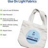 image:imageAvery Printable Heat Transfer Paper for Light Fabrics 85 x 11 Inkjet Printer Compatible 6 Sheets of Iron On Transfer Paper Great for Custom Shirts Uniforms Gifts and More 327185x11