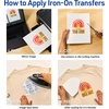 image:imageAvery Printable Heat Transfer Paper for Light Fabrics 85 x 11 Inkjet Printer Compatible 6 Sheets of Iron On Transfer Paper Great for Custom Shirts Uniforms Gifts and More 327185x11