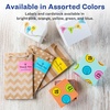 image:imageAvery Printable Labels Sure Feed Technology 2 x 258 Assorted Bright Colors Pink Blue Green Yellow and Orange Laser amp Inkjet Compatible 150 Blank Labels Total 43312 x 258
