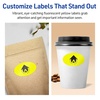 image:imageAvery Printable Oval Labels Sure Feed Technology 118 x 214 Neon Yellow Labels PrinttoTheEdge LaserInkjet Printable 210 Total Great for Soaps and Candles210 labels