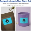 image:imageAvery Printable Rectangle Labels Sure Feed Technology 2 x 3 Bright Blue Labels PrinttoTheEdge LaserInkjet Printable 80 Total Great for Mailing and Candles160 labels