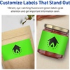 image:imageAvery Printable Rectangle Labels Sure Feed Technology 3 x 5 Neon Green Labels PrinttoTheEdge LaserInkjet Printable 30 Total Great for Shipping and Packaging120 labels