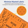 image:imageAvery Printable Rectangle Labels Sure Feed Technology 434 x 734 Bright Orange Labels PrinttoTheEdge LaserInkjet Printable 20 Total Great for Shipping and Packaging160 labels